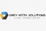 grey meta logo